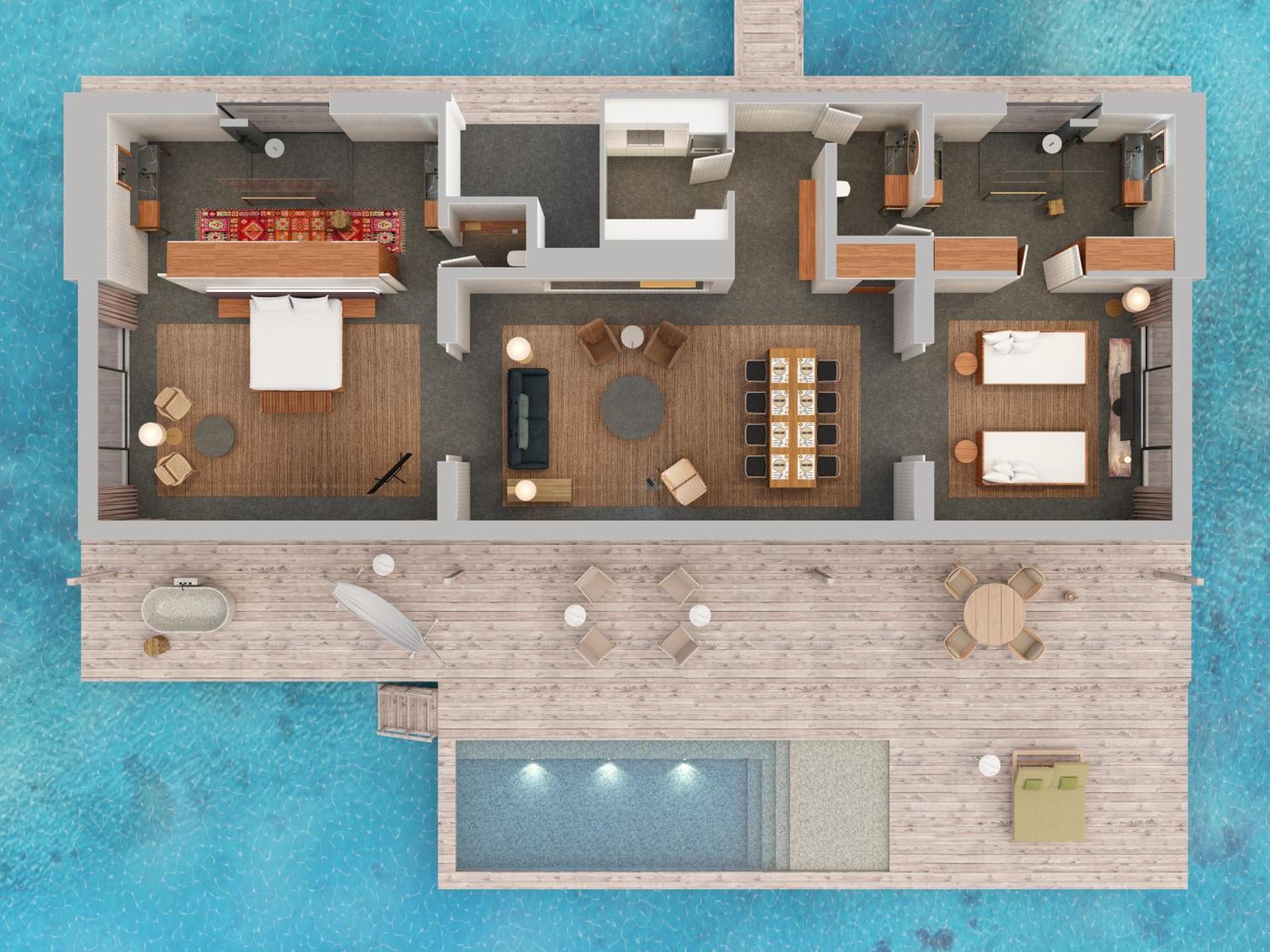ホテル Patina Maldives, Fari Islands Gaafaru 部屋 写真